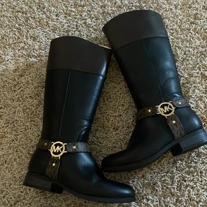Michael Kors girls Riding boots